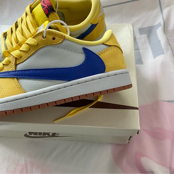 Travis Scott X Wmns Air Jordan 1 Retro Low Og Sp 'canary' - Picture 3 of 8